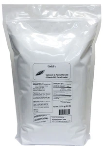 NuSci 5lb Vitamin B5 Pure (Calcium d-Pantothenate) powder 2270g Energy Acne - Picture 1 of 1