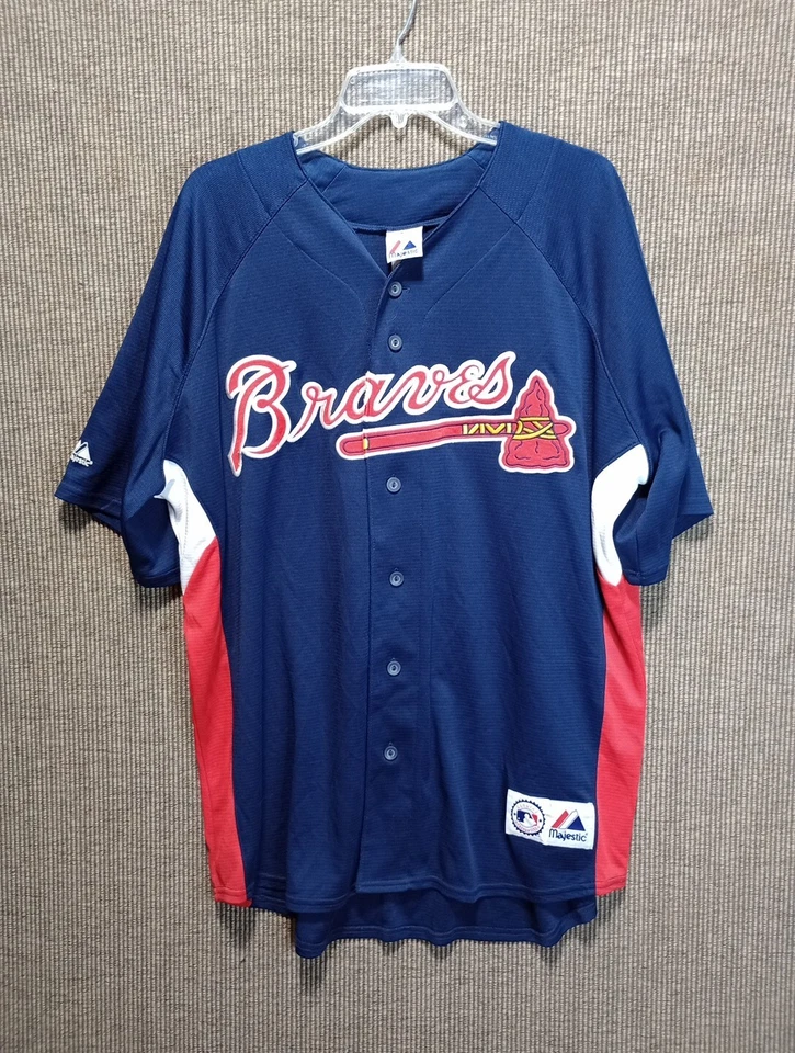 Camiseta de béisbol ATLANTA BRAVES MAJESTIC XL 22 HEYWARD  Foto 1 de 4