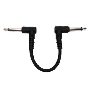 Universal Guitar Effect Pedal Instrument Patch Cable Right Angle Plug 15/20 CM - Bild 1 von 13