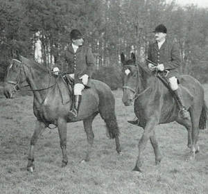 Lord Bathurst Tal des weißen Pferdes Jagdtreffen VWH 1960 2 Seiten Foto Artikel - Bild 1 von 5