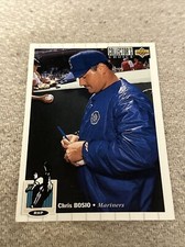 1994 Collector's Choice Seattle Mariners Baseball Card #391 Chris Bosio