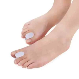 Toe Spreader Bunion Gel Straightener Separator Corrector Protector Pain 1Pair UK - Picture 1 of 6
