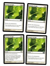 4x Tempest of Light EX Various M10 Tenth Edition Mirrodin Mtg Magic EDH 4x x4