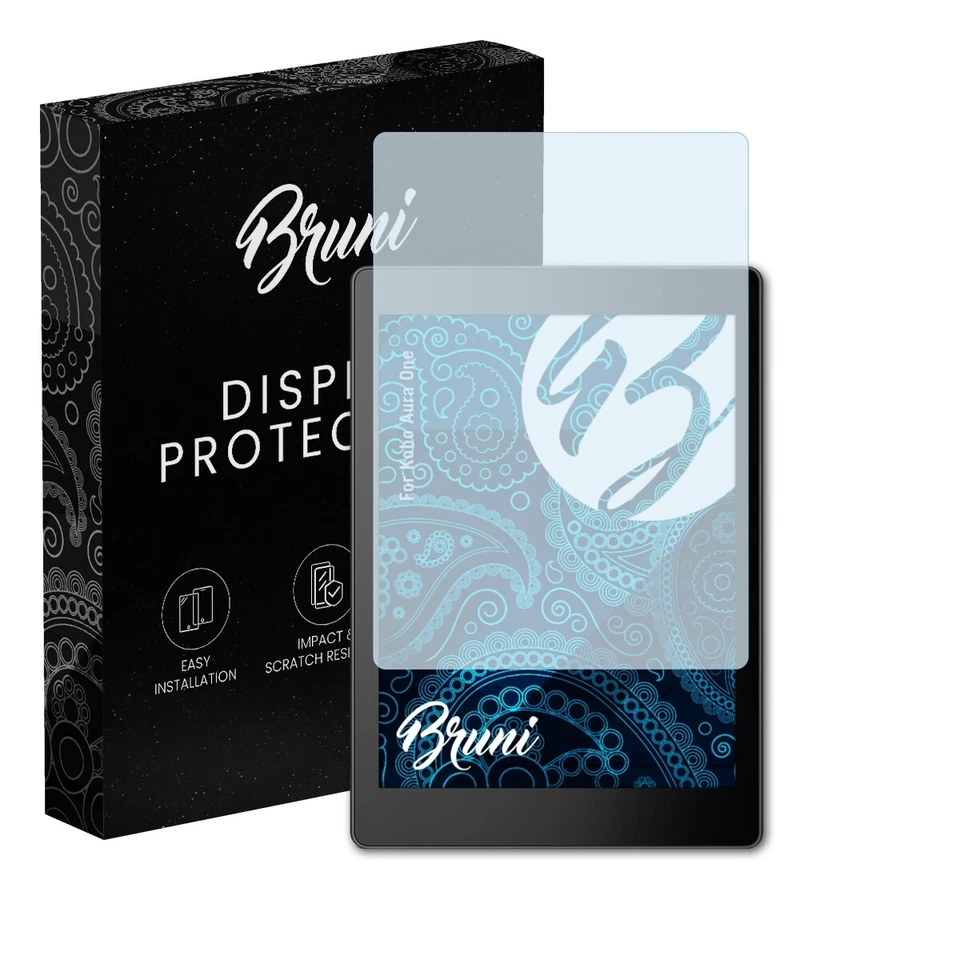 Bruni 2x Protective Film for Kobo Aura One Screen Protector Screen Protection - image 1 of 4