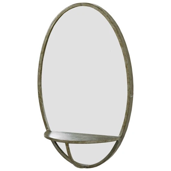 Oval Mirror Shelf Wall Hanging With by Originals - Image 1 of 1