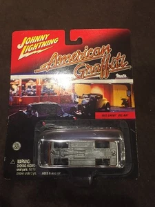 ERROR 2001  JOHNNY LIGHTNING AMERICAN GRAFFITI 1957 CHEVY BEL AIR FACTORY ERROR - Picture 1 of 4