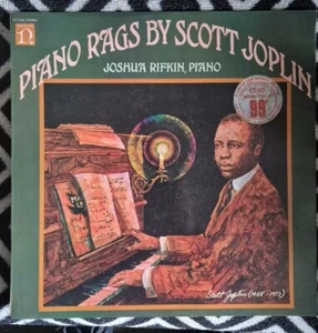 JOSHUA RIFKIN-PIANO RAGS BY SCOTT JOPLIN 12" VINYL LP 1970 RECORDS VG+/VG (2988) - Picture 1 of 8
