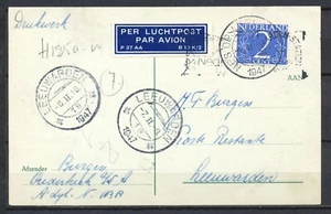 IJSPOSTVLUCHT LEEUWARDEN 6.II.1947 NES OP AMELAND 6.II.1947 v.v. Nr95 - Imagen 1 de 2