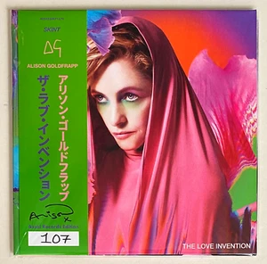 ALISON GOLDFRAPP * THE LOVE INVENTION * LTD PURPLE VINYL + SIGNED OBI EXCLUSIVE - Picture 1 of 5