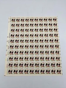 One Nation Indivisible Eagle Sheet of One Hundred 13 Cent Stamps Scott #1596 - Picture 1 of 10