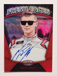 2018 Certified Racing Fresh Faces Signatures #FFS-MT Matt Tifft Red Auto #66/99
