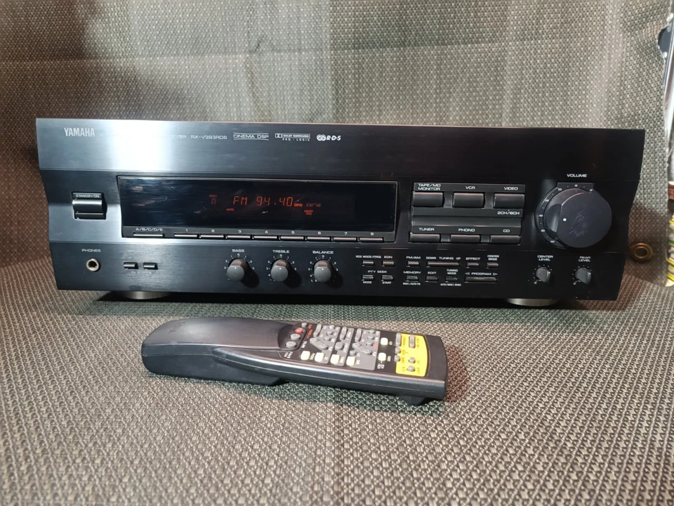 Yamaha RX-V393RDS Natural Sound AV Receiver Verstärker Cinema DSP Dolby Surround - Bild 1 von 4