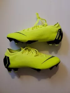 Nike Mercurial Vapor 12 Elite 360 FG ACC Volt Black AH7380-702 Men's Size 6 - Picture 1 of 7