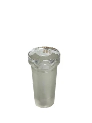 KONTES Glass Outer 24/40 to Inner 10/30 10/18 Joint Bushing Adapter 1507500223 B - Image 1 of 4