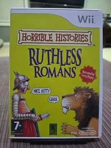 Nintendo Wii Horrible Histories Ruthless Romans Wii U Complete With Manual VGC - Picture 1 of 5