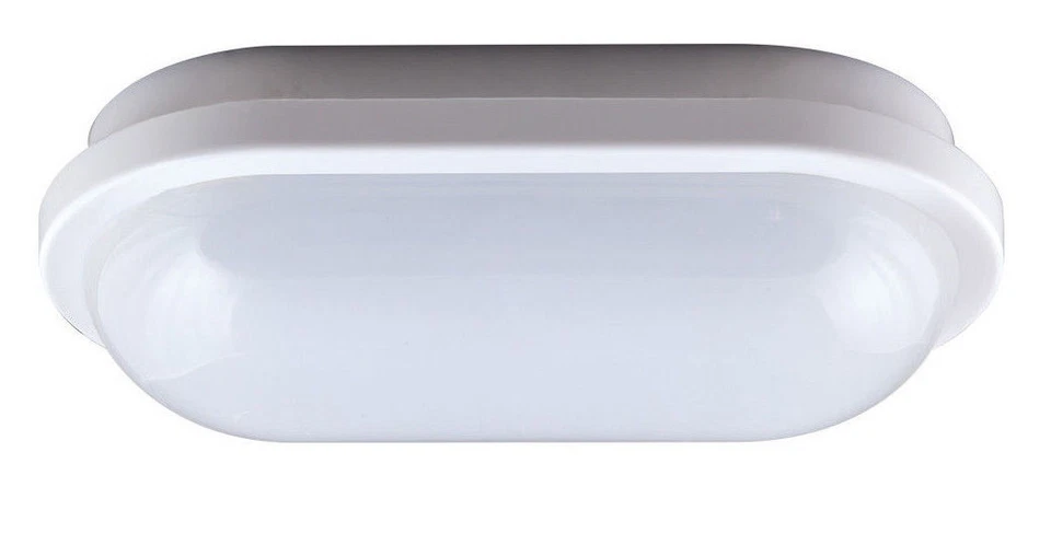 ELPLAST BEGHELLI 75423 Plafoniera GEO LED 20W IP65 Ovale BIANCA 4000K Naturale - Immagine 1 di 1