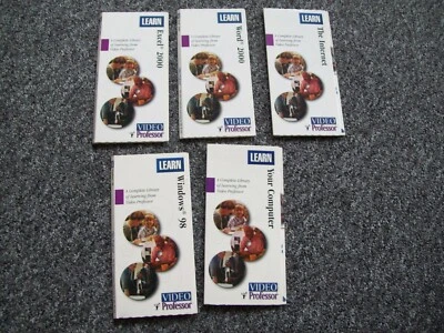 Learn Computer - Video Professor Windows 98 word 2000 excel 2000 - Uk Free Post - Image 1 of 4