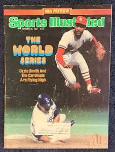 28.10.1985 OZZIE SMITH Sports Illustrated CARDINALS VS ROYALS WORLD SERIES - Bild 1 von 12
