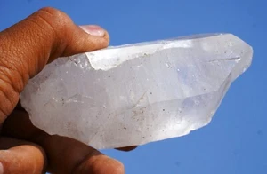 Himalayan Natural Clear Crystal Quartz Rough / Raw Stone 110MM / 265 Gram | 25 - Picture 1 of 6