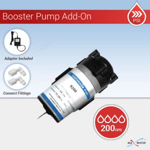 Ósmosis inversa RO 200 - 300 GPD Booster Pump + Transformador - Imagen 1 de 2