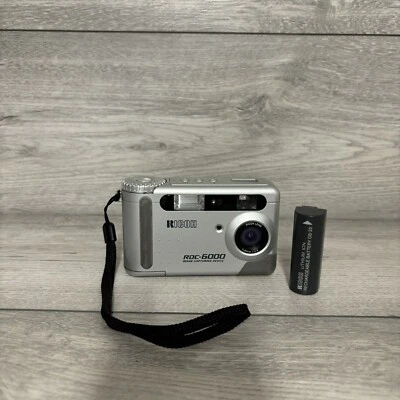 Ricoh 6000 2.1MP Digital Camera - Metallic silver - Image 1 of 4