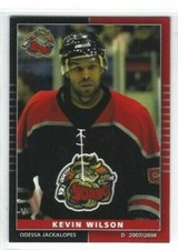 2007-08 Odessa Jackalopes (CHL) Kevin Wilson