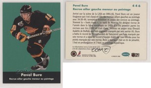 1991-92 Parkhurst French Pavel Bure #446 HOF