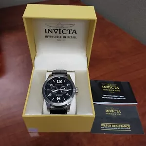Cinturino orologio uomo Invicta nuovo impermeabile cinturino pelle. - Foto 1 di 1