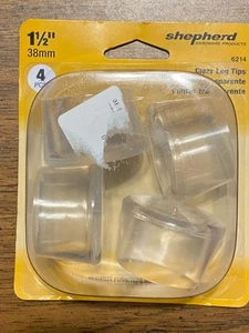 3 Packungen Schäferhund 6214, 1-1/2" transparente Beinspitzen, 4er Pack "NOS" - Bild 1 von 6
