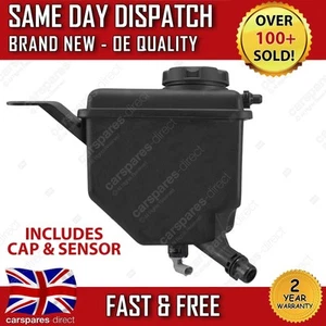 BMW 5 & 6 SERIES E60 E61 E63 E64 RADIATOR COOLANT EXPANSION HEADER TANK & CAP - Picture 1 of 7