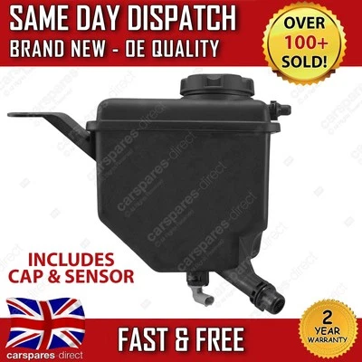 BMW 5 & 6 SERIES E60 E61 E63 E64 RADIATOR COOLANT EXPANSION HEADER TANK & CAP - Image 1 of 4