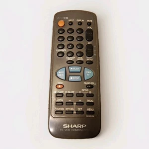 Combo de control remoto genuino OEM Sharp G1331SA TV VCR probado funcionando - Imagen 1 de 5