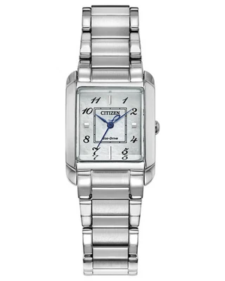 Citizen L Bianca Eco-Drive MOP Dial Stainless Steel Ladies Watch EW5600-52D - Image 1 of 4