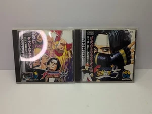 King Of Fighters 94 & 95 Neo Geo CD mit Buchrücken GETESTET AUTHENTISCH SCHNELLER VERSAND  - Bild 1 von 13
