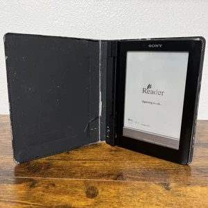 SONY PRS 600, digital book reader- Untested For Parts Or Repair With Cover Worn - Picture 1 of 6
