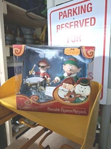 Rudolph Co. Reindeer FOREVER FUN Boy Elf Drummer Boss Elf Never Opened - Picture 1 of 6