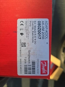 Danfoss ADAP-KOOL AX-AM 205B 080Z0017 PV10 8AI 8DO OVERRIDE - Picture 1 of 3