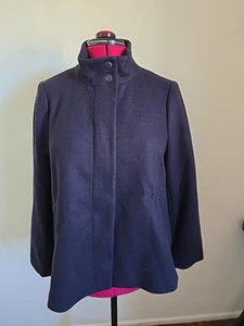 Katie Size 10 Winter Jacket 3/4 35% Wool - Picture 1 of 8