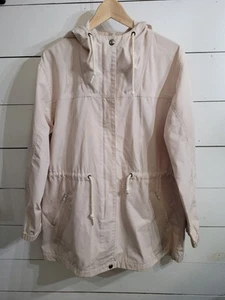 London Fog Hooded Raincoat Jacket Size L 13/15 Outdoors Unlimited Anorak Nice - Picture 1 of 15