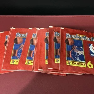 Panini 93-94 Basketball Sammelalbum Sticker 15 Packungen Neu Ungeöffnet - Bild 1 von 2