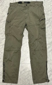 Superdry Cargohose Herren 34x32 Grün 05 Taper - Bild 1 von 10