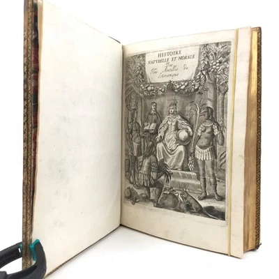 HISTOIRE DES ANTILLES 1665 Charles de Rochefort GRAVURES XVIIe - Photo 1/4