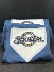Pottery Barn Teen MLB Milwaukee Brewers Patch Sham, Standard 26x20in  - Picture 1 of 3