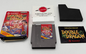 Double Dragon Completo con Caja CIB Nintendo Original NES Videojuego Funciona