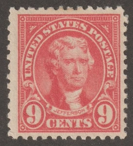 Placa plana Jefferson EDSROOM-20909 US 561 MNH 1922 CV$25 - Imagen 1 de 2