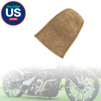 Cubierta babero guardabarros cuero marrón FLHTP 97-19 para Harley Electra Glide Police Foto 1 de 4