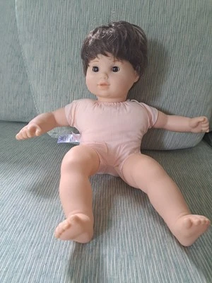 AMERICAN GIRL BITTY BABY BOY Brown Hair Brown Blinky Eyes Doll 2014 - Image 1 of 4