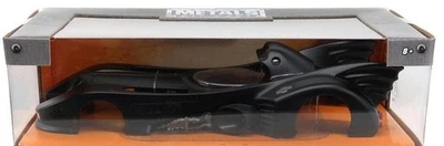 1:24 Jada Batman Batmobile With Batman Figures 1989 Black JADA30874-KIT Modellin - Immagine 1 di 3
