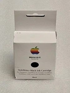 Apple Macintosh Printer StyleWriter Black Ink Cartridge M8041G/C in Box - Picture 1 of 6