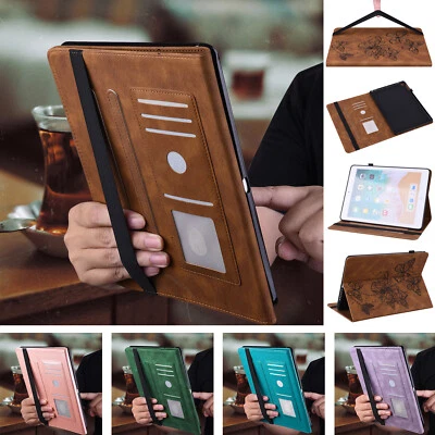 Embossed Leather Stand Tablet Cover Case For Lenovo M10 Plus M10 FHD Plus Tab M8 - Image 1 of 4